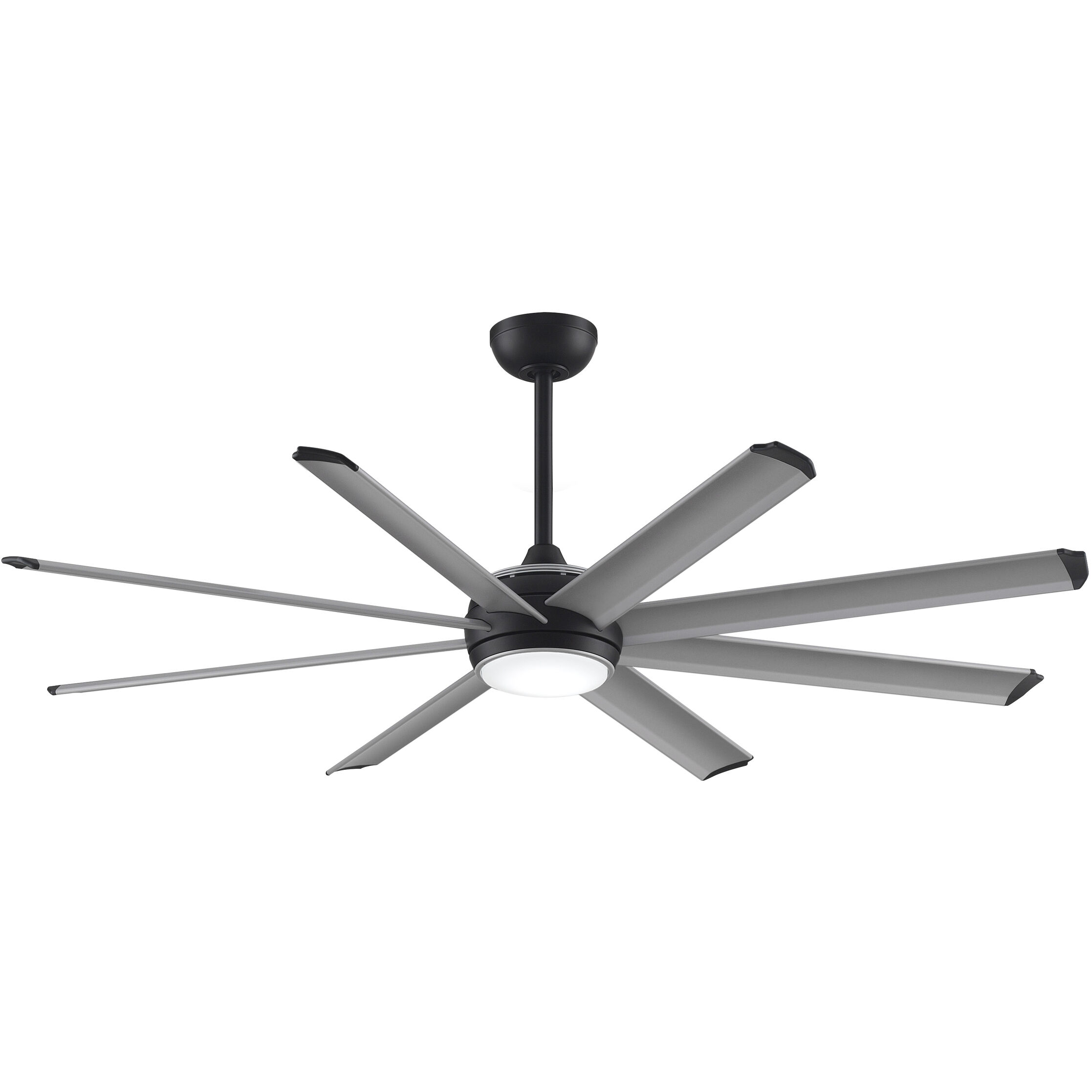 Stellar Custom 9.21 inch Black Fan Motor Only, Blades Sold Separately