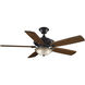 myFanimation 3 Light Incandescent Dark Bronze Fan Light