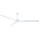 Spitfire Matte White Fan Motor