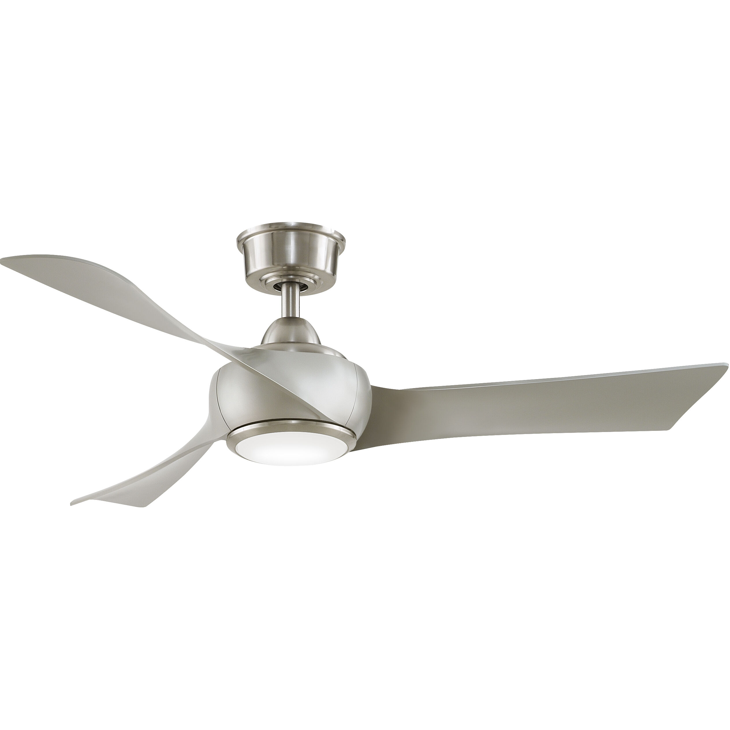 Wrap Custom 8.88 inch Brushed Nickel Fan Motor Only