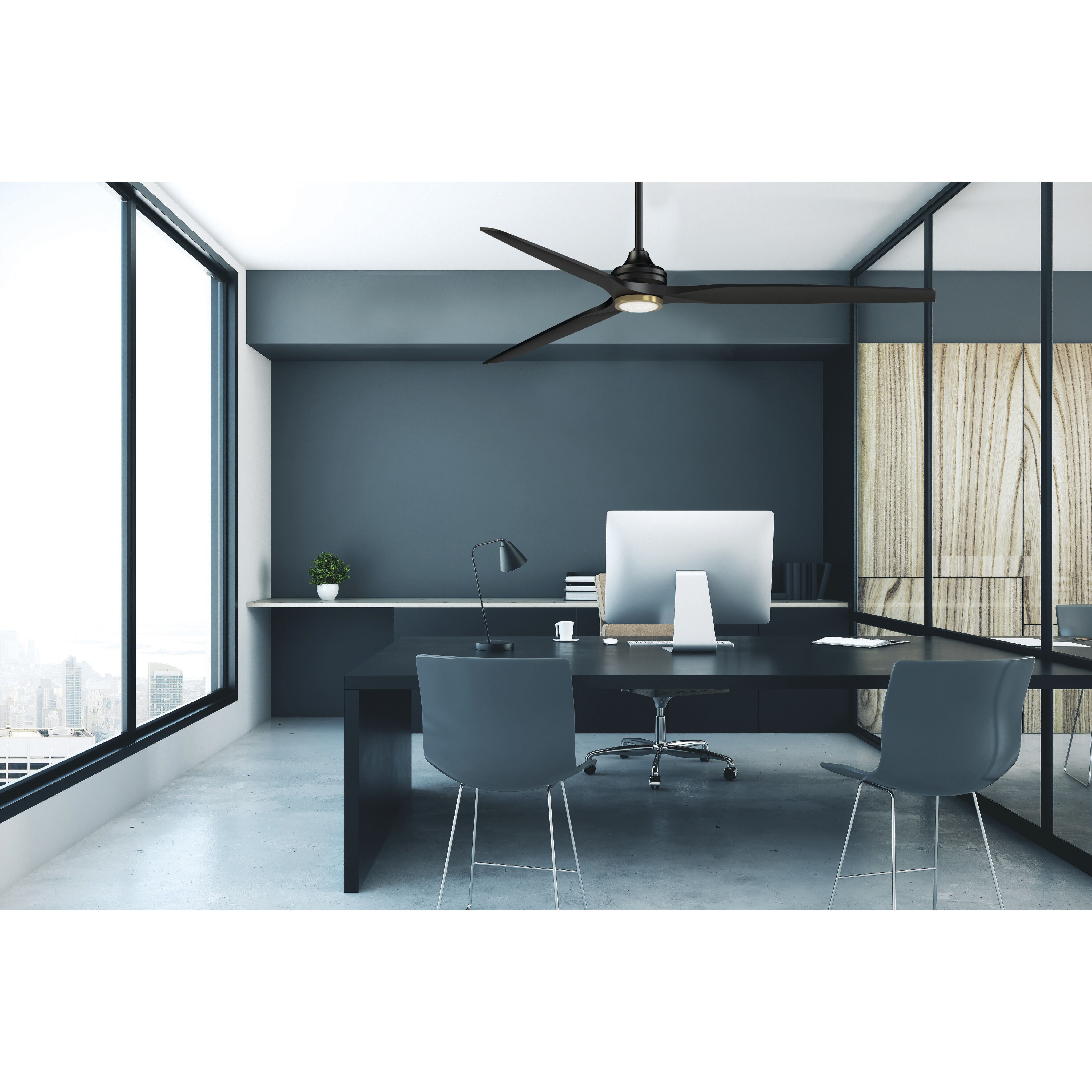 Spitfire Black Fan Motor Only