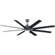 Levon Custom 1 Light Galvanized Fan Light
