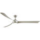 Wrap Custom 1 Light Brushed Nickel Fan Light Kit