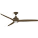Spitfire 1 Light Driftwood Fan Light