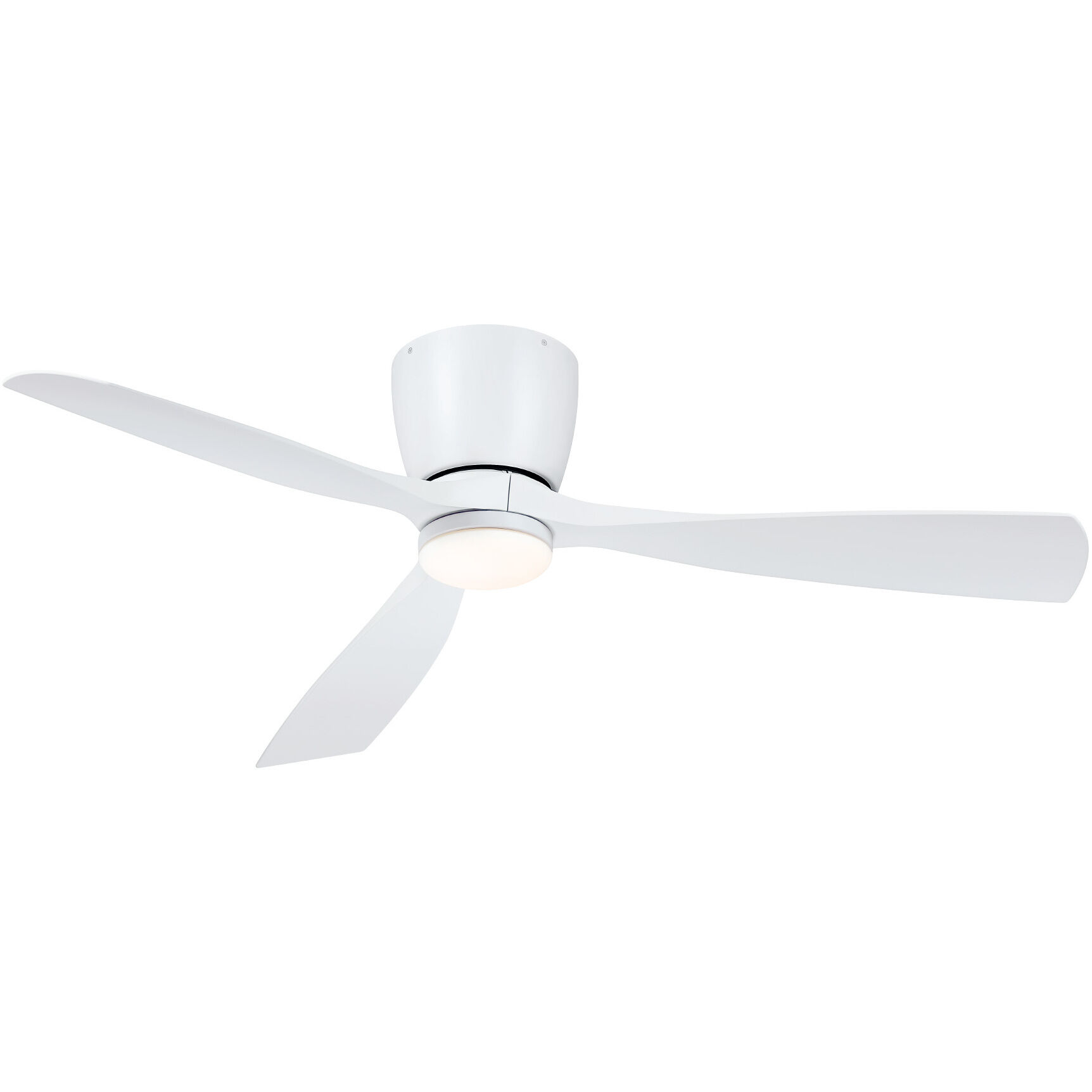 Klinch 52 52 inch Matte White Fan-Uni