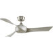 Wrap Custom 8.88 inch Brushed Nickel Fan-Multi