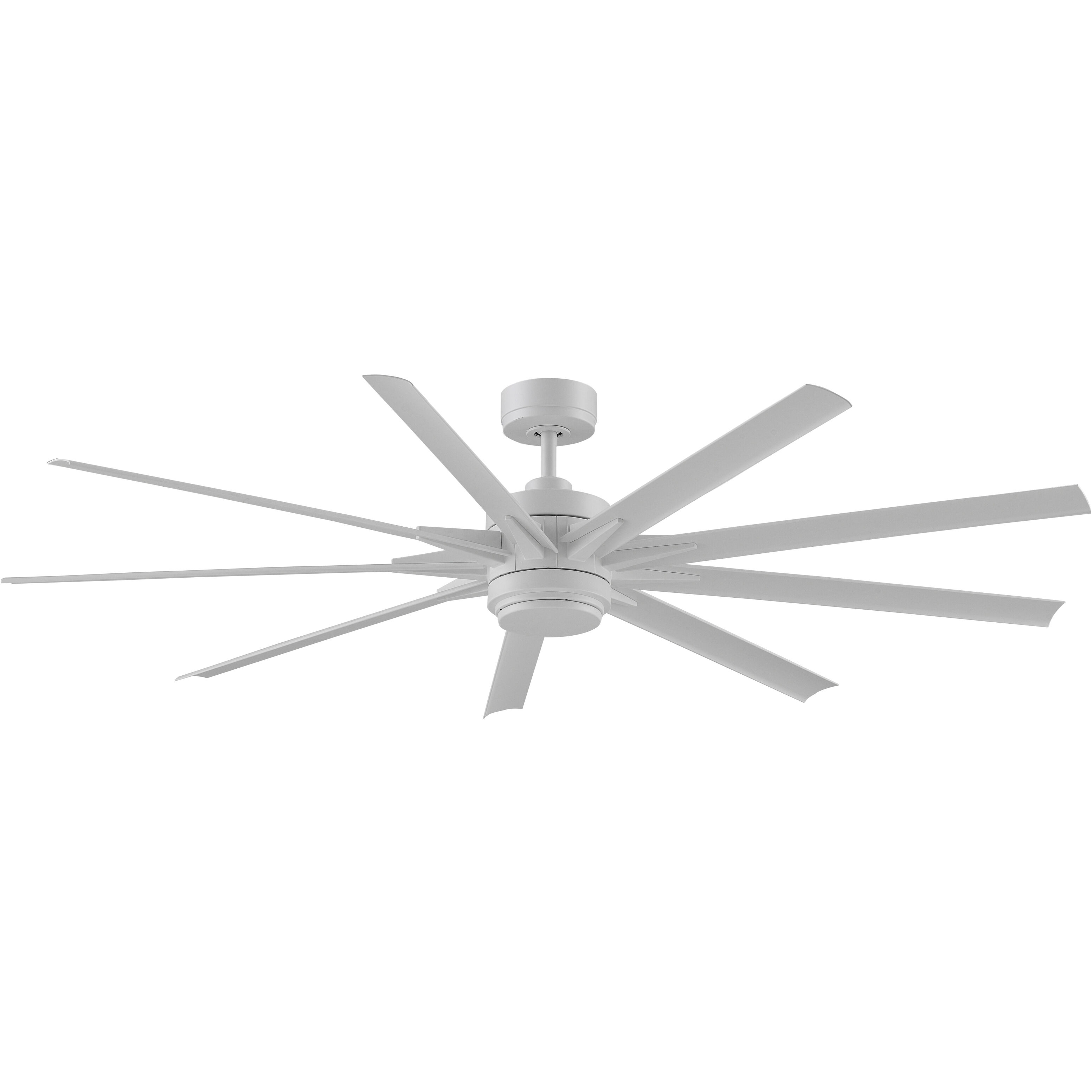 Odyn Custom 8.27 inch Matte White Fan Motor Only, Blades Sold Separately