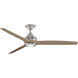 Spitfire Brushed Nickel Fan Motor, (Motor Only - Blades sold separately)
