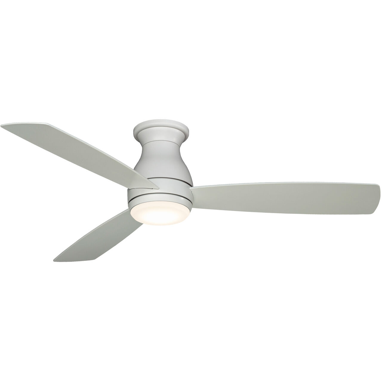 Hugh 52 52 inch Brushed Nickel Fan-Uni