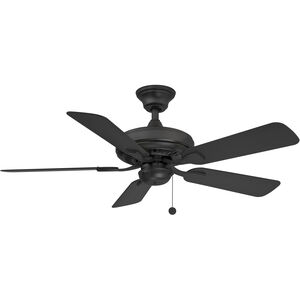 Edgewood 44 44 inch Black Indoor/Outdoor Ceiling Fan