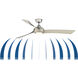 Wrap Custom 8.88 inch Brushed Nickel Fan-Multi