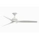 Spitfire Matte White Fan Motor, (Motor Only - Blades sold separately)