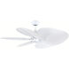Islander DC Matte White 22.1 inch each Fan Blades