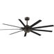 Odyn Custom 8.27 inch Matte Greige Fan-Multi, Blades Sold Separately