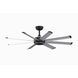 Stellar Custom Black Fan Motor, Blades Sold Separately