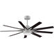 Odyn Custom 8.27 inch Matte White Fan Motor Only, Blades Sold Separately