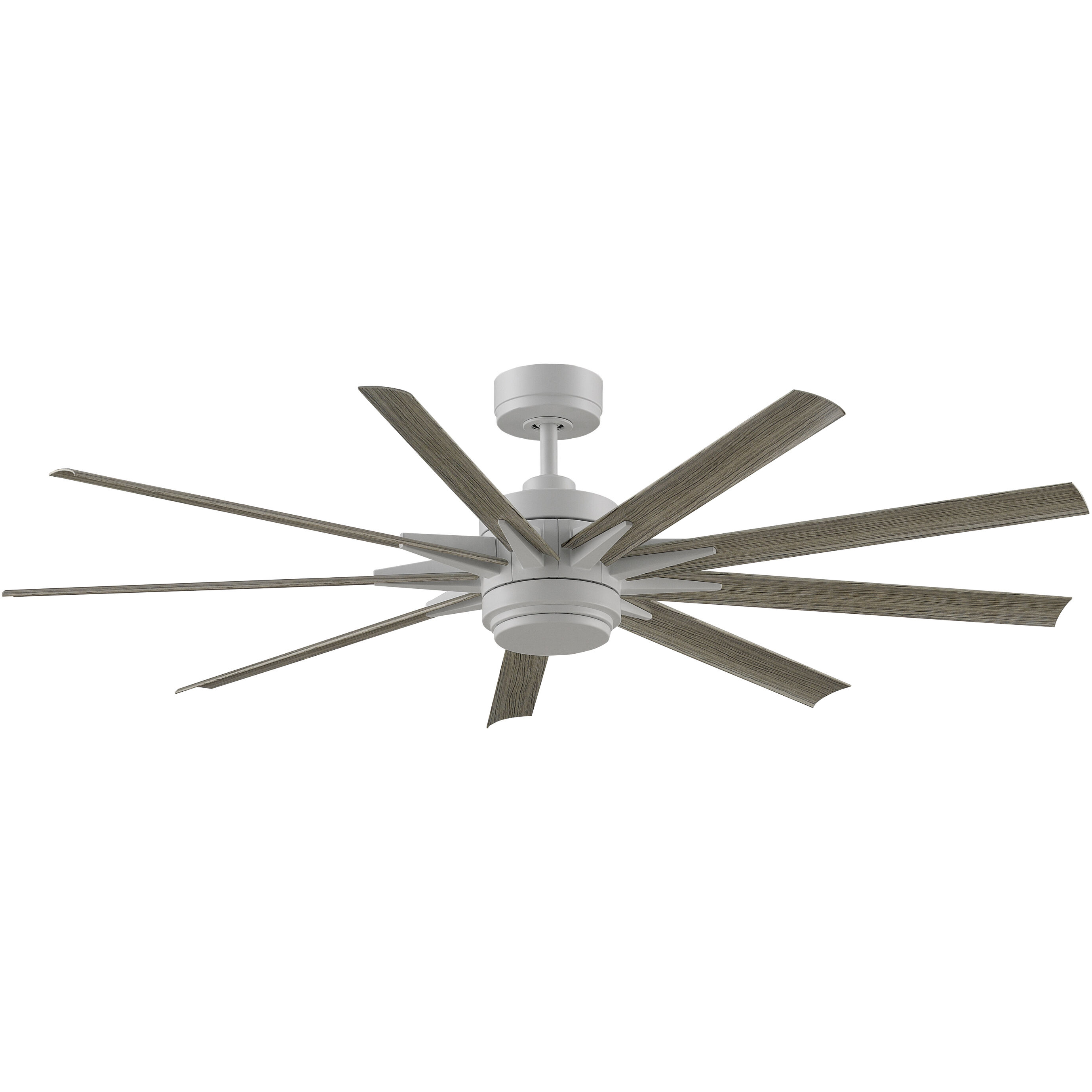 Odyn Custom 8.27 inch Matte White Fan Motor Only, Blades Sold Separately