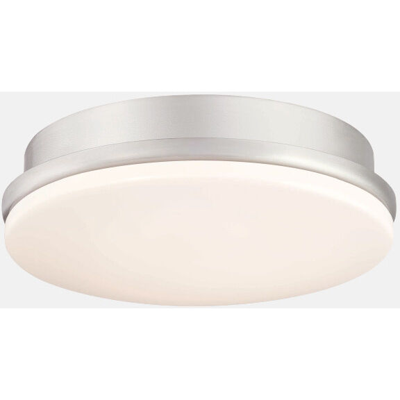 Kute LED Brushed Nickel Fan Light Kit