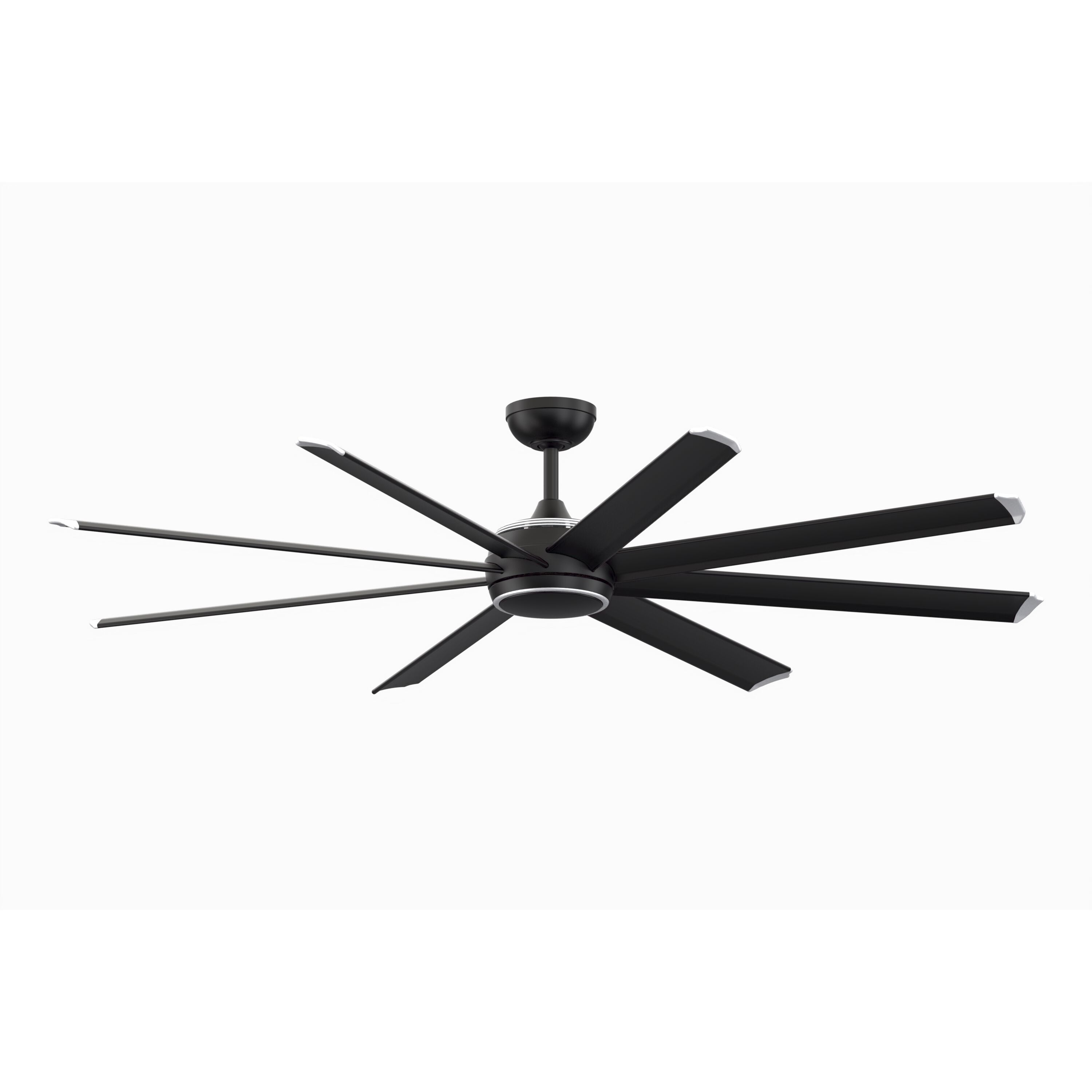 Stellar Custom 9.21 inch Black Fan Motor Only, Blades Sold Separately