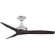 Spitfire Brushed Nickel Fan Motor, (Motor Only - Blades sold separately)