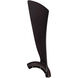 Wrap Custom Dark Walnut 22.01 inch Each Fan Blades