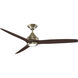 Spitfire Brushed Satin Brass Fan Motor, (Motor Only - Blades sold separately)