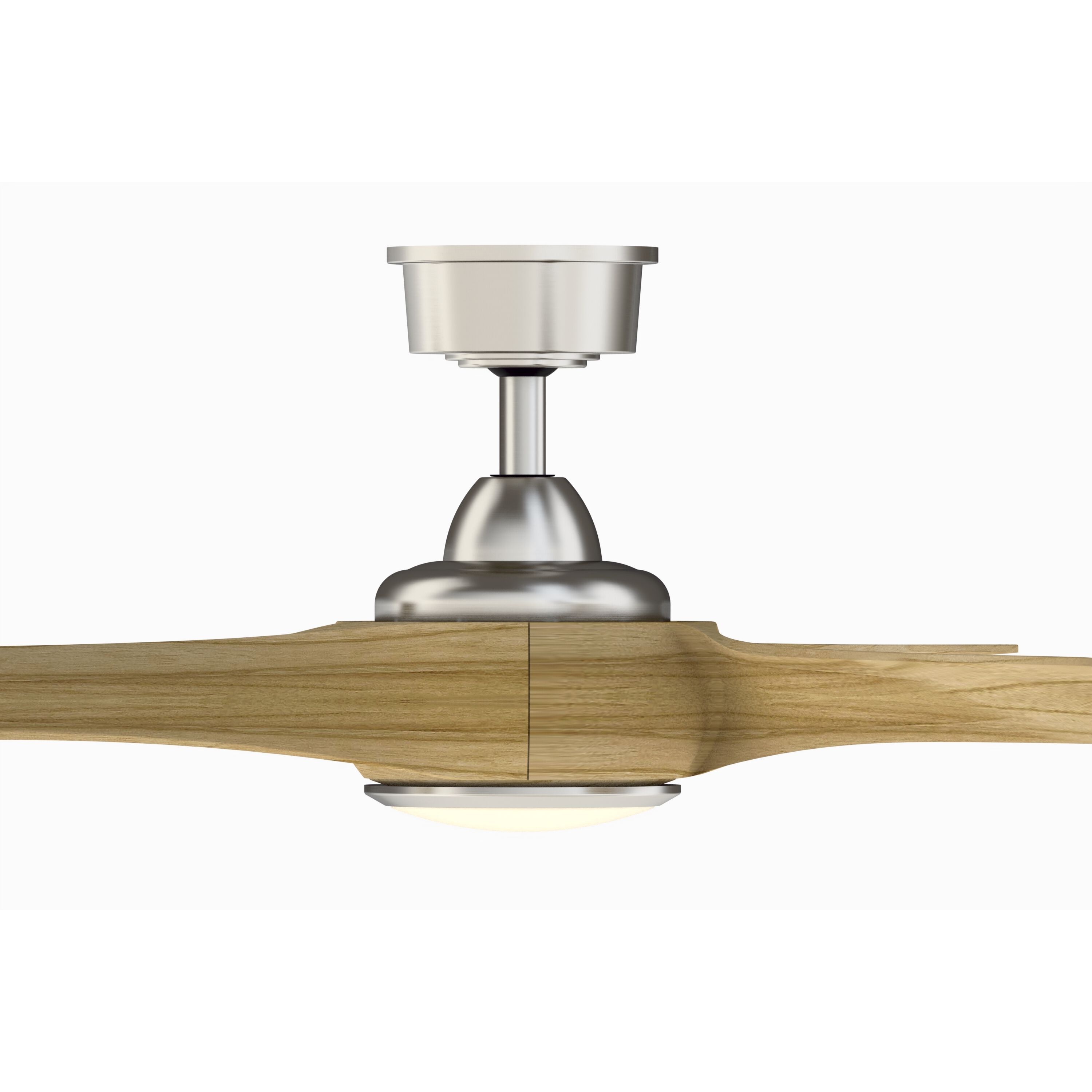 Wrap Custom 8.88 inch Brushed Nickel Fan Motor Only