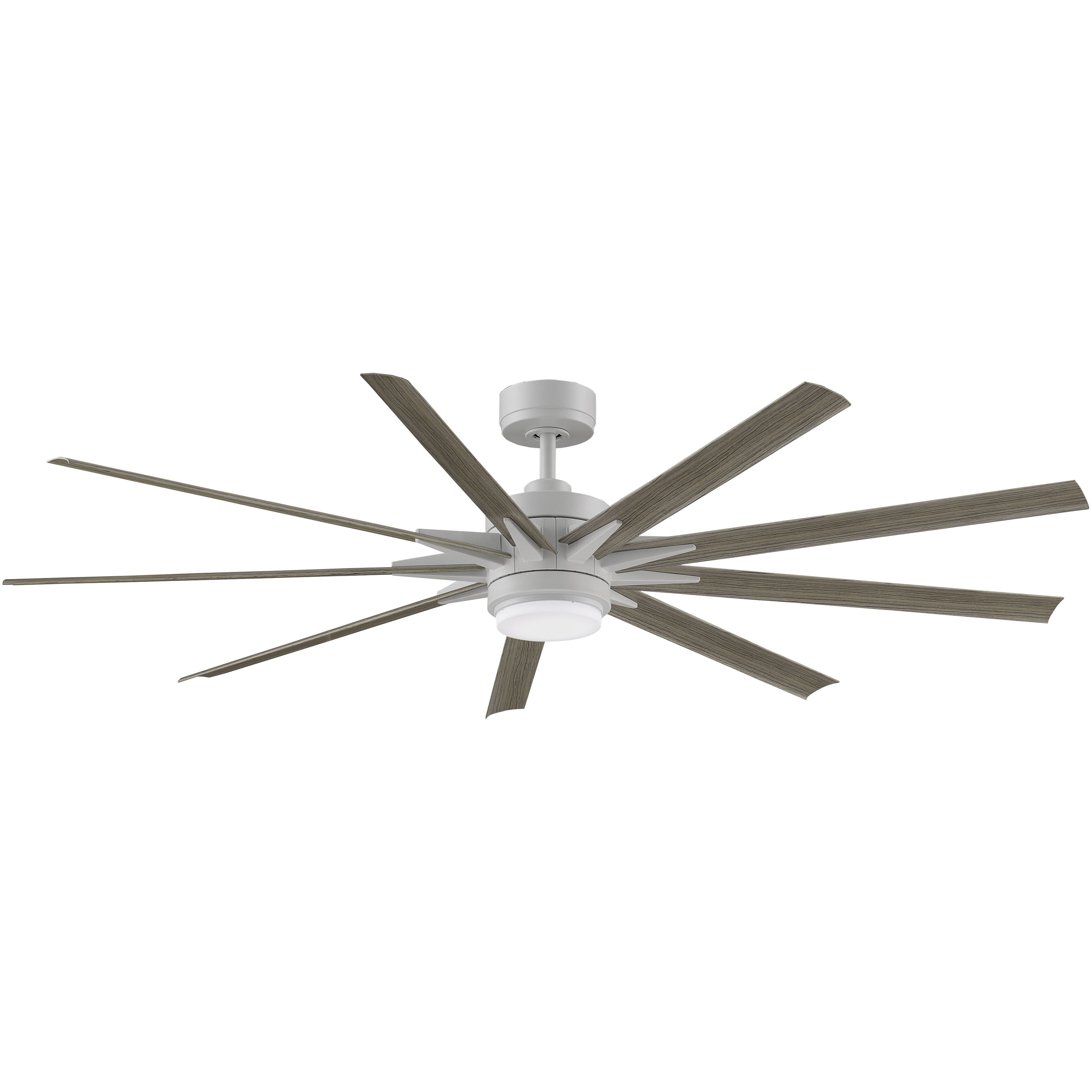 Odyn Custom 8.27 inch Matte White Fan Motor Only, Blades Sold Separately