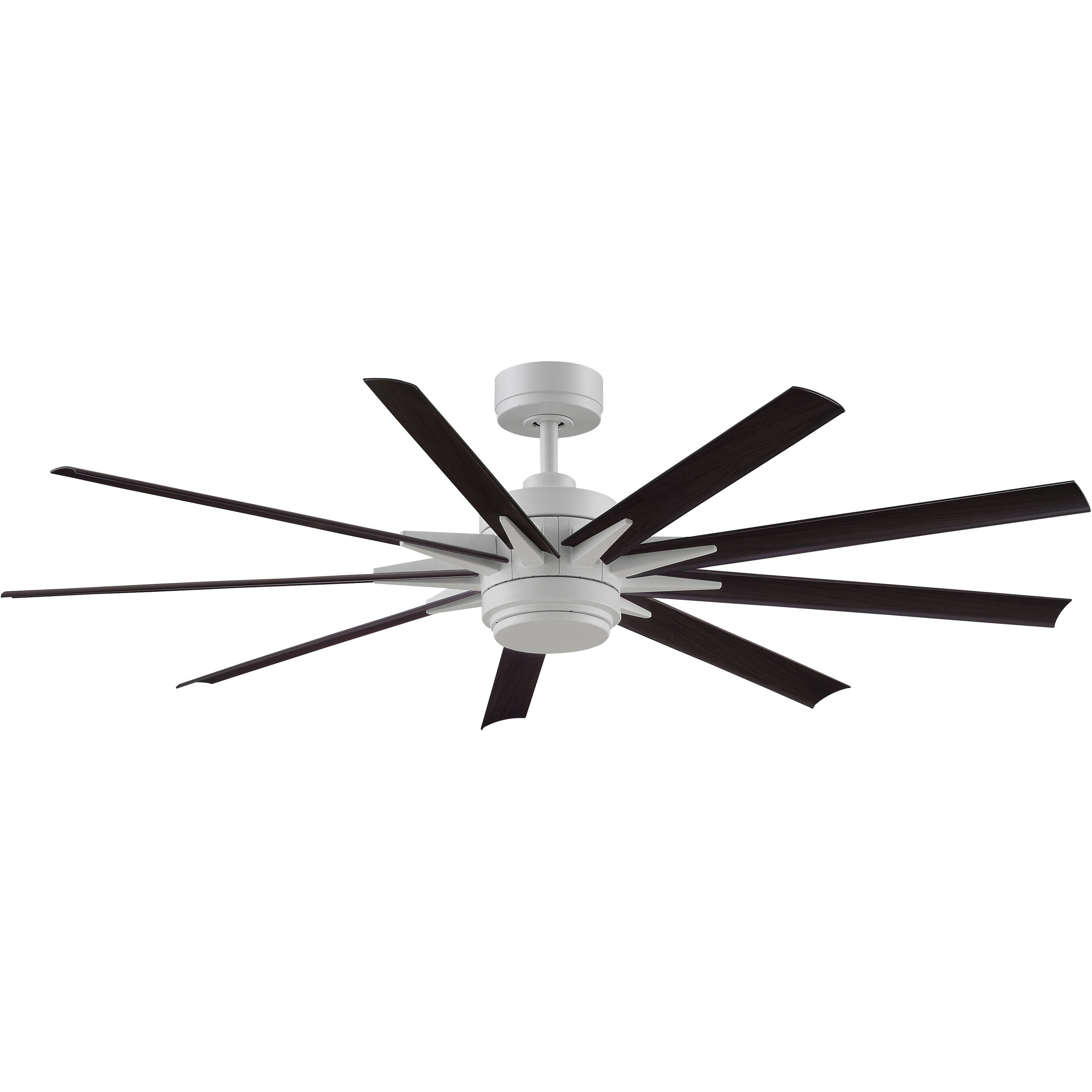 Odyn Custom 8.27 inch Matte White Fan Motor Only, Blades Sold Separately