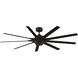 Odyn Custom 8.27 inch Dark Bronze Fan-Multi, Blades Sold Separately