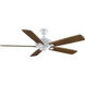 myFanimation 12.98 inch Matte White Fan-Multi, Blades Sold Separately, Motor Only