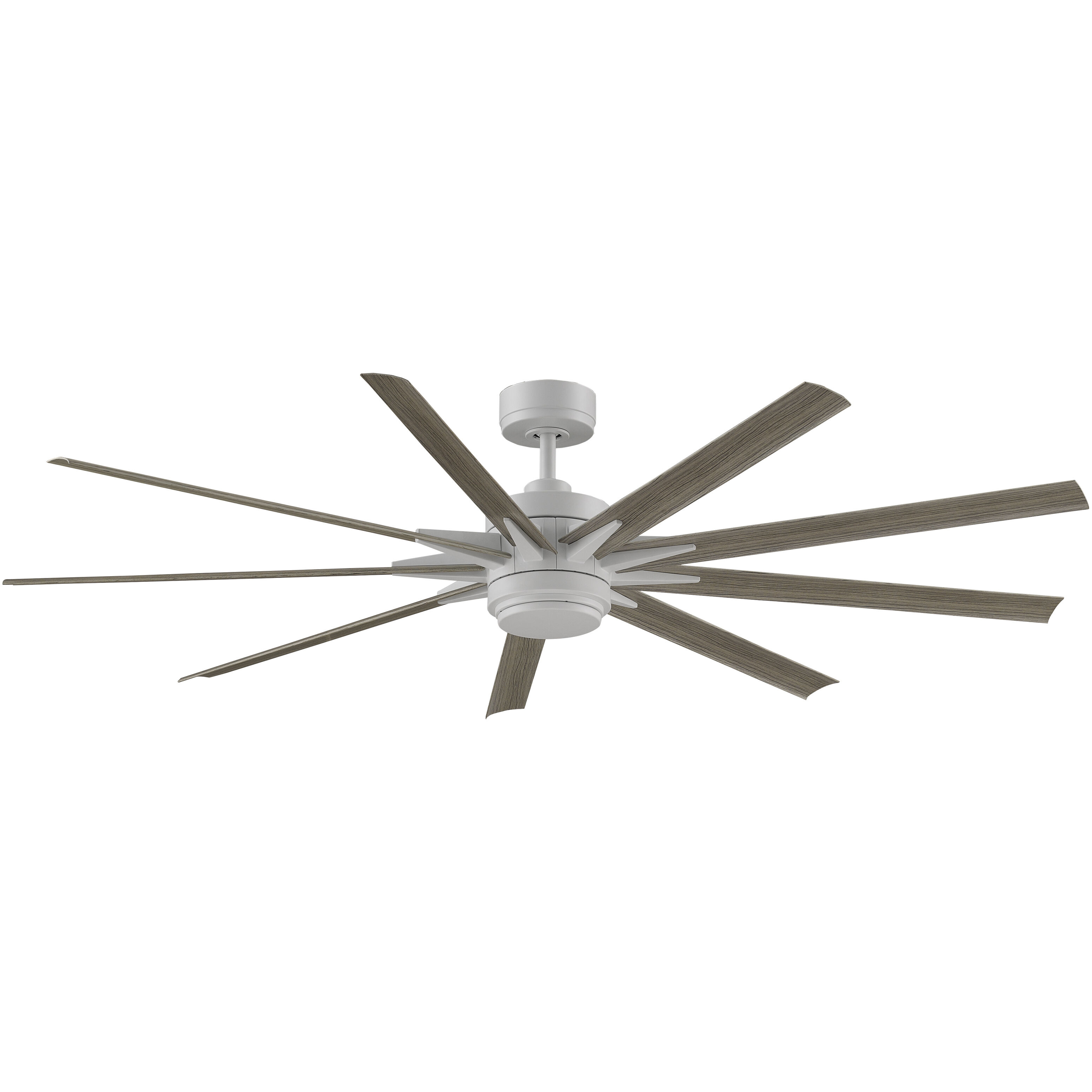 Odyn Custom 8.27 inch Matte White Fan Motor Only, Blades Sold Separately