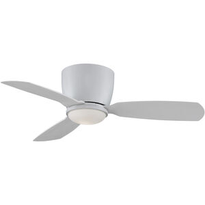 Embrace 44 44 inch Matte White Indoor/Outdoor Ceiling Fan