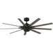 Odyn Custom 8.27 inch Dark Bronze Fan-Multi, Blades Sold Separately