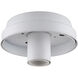 myFanimation 1 Light Fluorescent Matte White Fan Light
