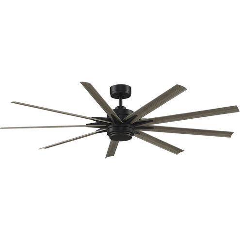 Odyn Custom Black Ceiling Fan Motor, Blades Sold Separately