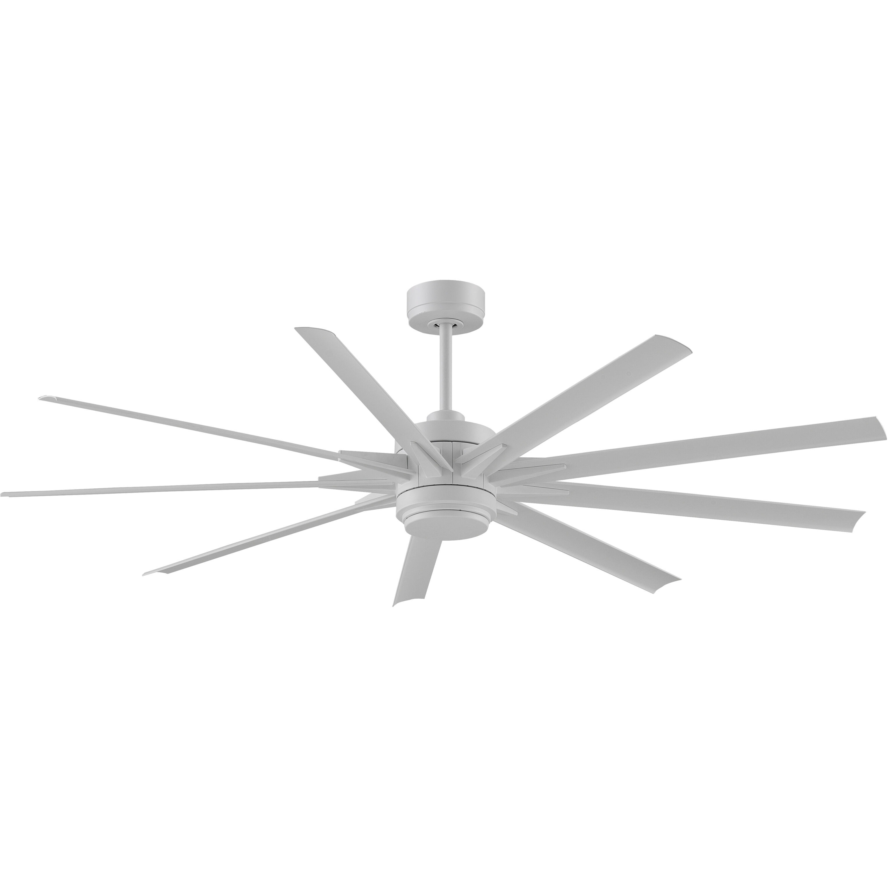 Odyn Custom 8.27 inch Matte White Fan Motor Only, Blades Sold Separately