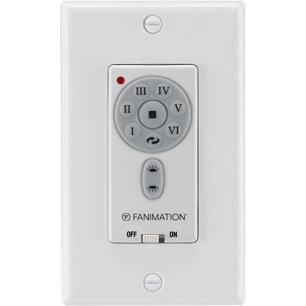 Controls White Fan Wall Control