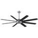 Stellar Custom 9.21 inch Silver Fan-Multi, Blades Sold Separately