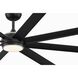 Stellar Custom Black Fan Motor, Blades Sold Separately