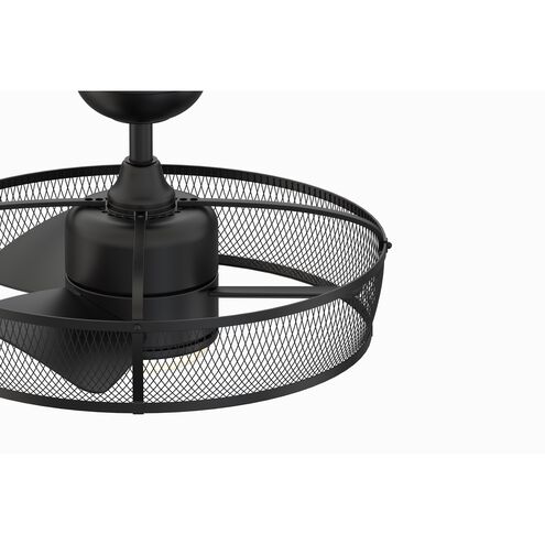 Henry 20 inch Black Indoor/Outdoor Ceiling Fan
