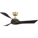 Wrap Custom Dark Walnut 23.98 inch Each Fan Blades