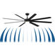 Stellar Custom Black Fan Motor, Blades Sold Separately