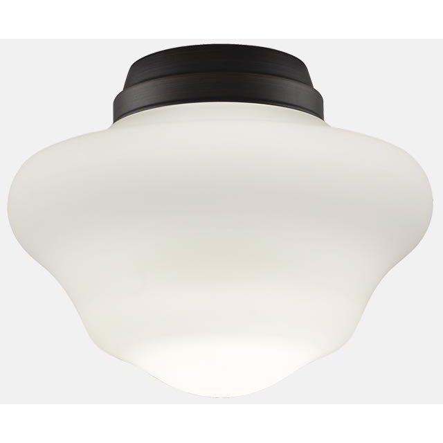 myFanimation 1 Light Fluorescent Matte White Fan Light Kit