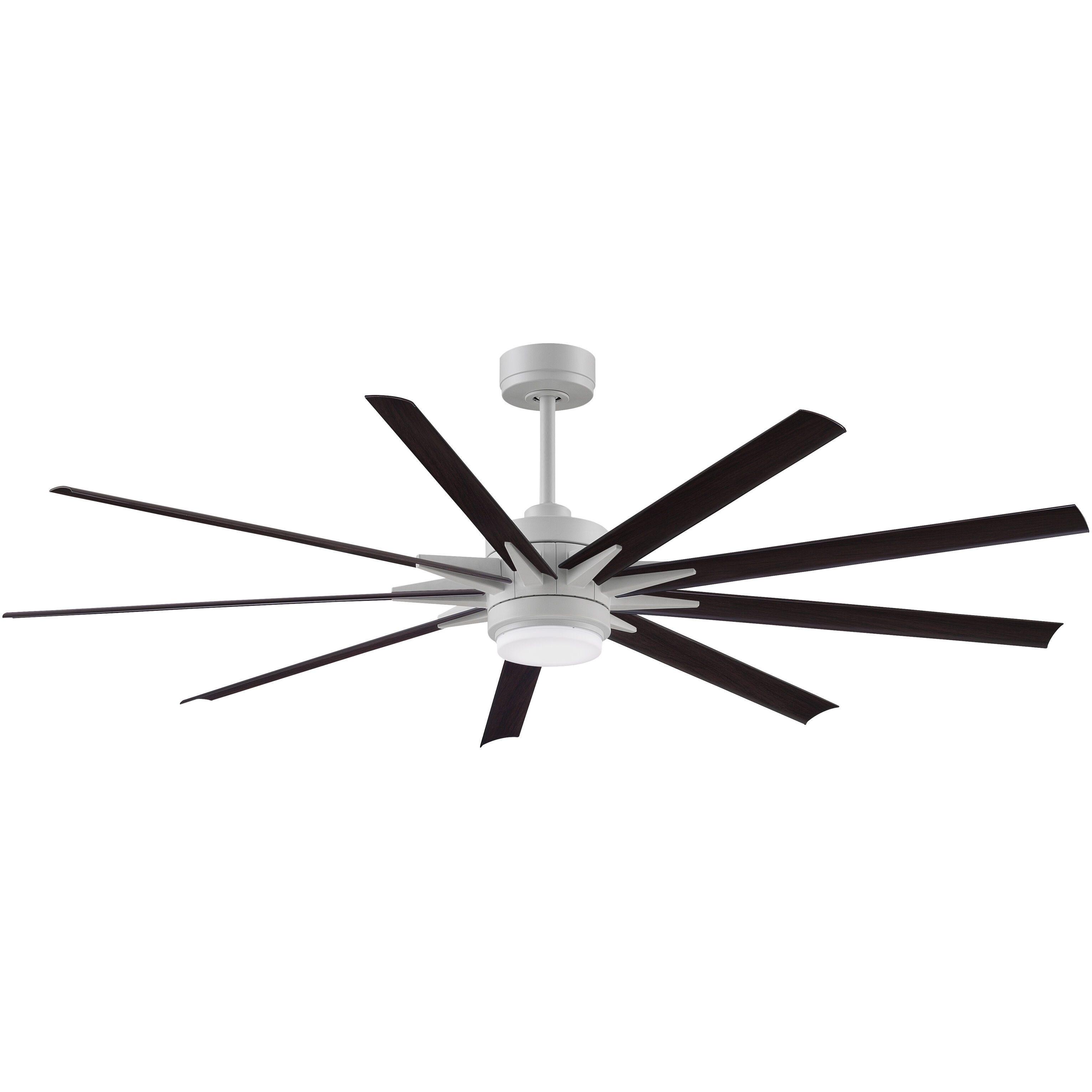 Odyn Custom 8.27 inch Matte White Fan Motor Only, Blades Sold Separately