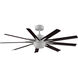 Odyn Custom 8.27 inch Matte White Fan Motor Only, Blades Sold Separately