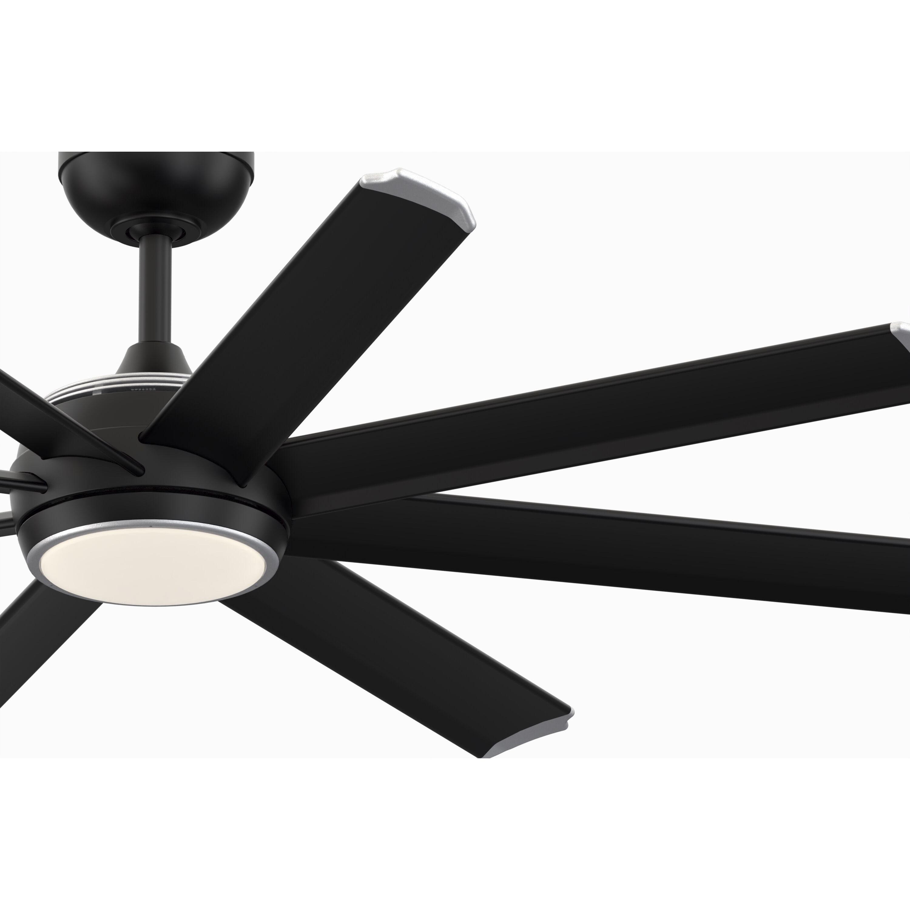 Stellar Custom 9.21 inch Black Fan Motor Only, Blades Sold Separately