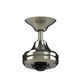 Spitfire Brushed Nickel Fan Motor, (Motor Only - Blades sold separately)