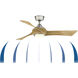 Wrap Custom 8.88 inch Brushed Nickel Fan-Multi