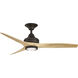Spitfire LED Dark Bronze Fan Light